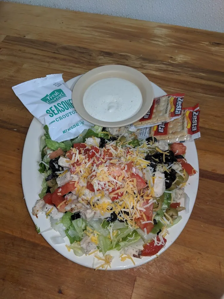 Chef Salad with Fajita Chicken